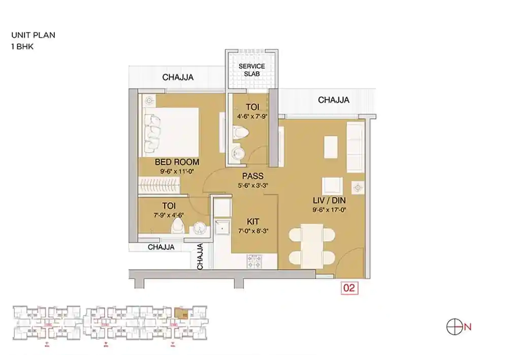 1 BHK