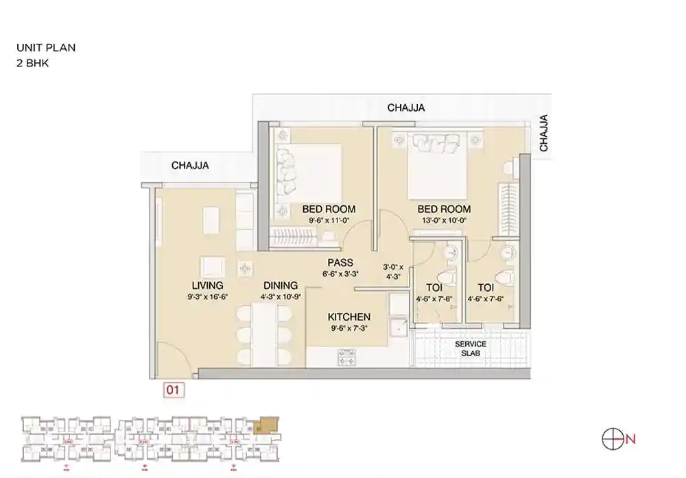 2 BHK